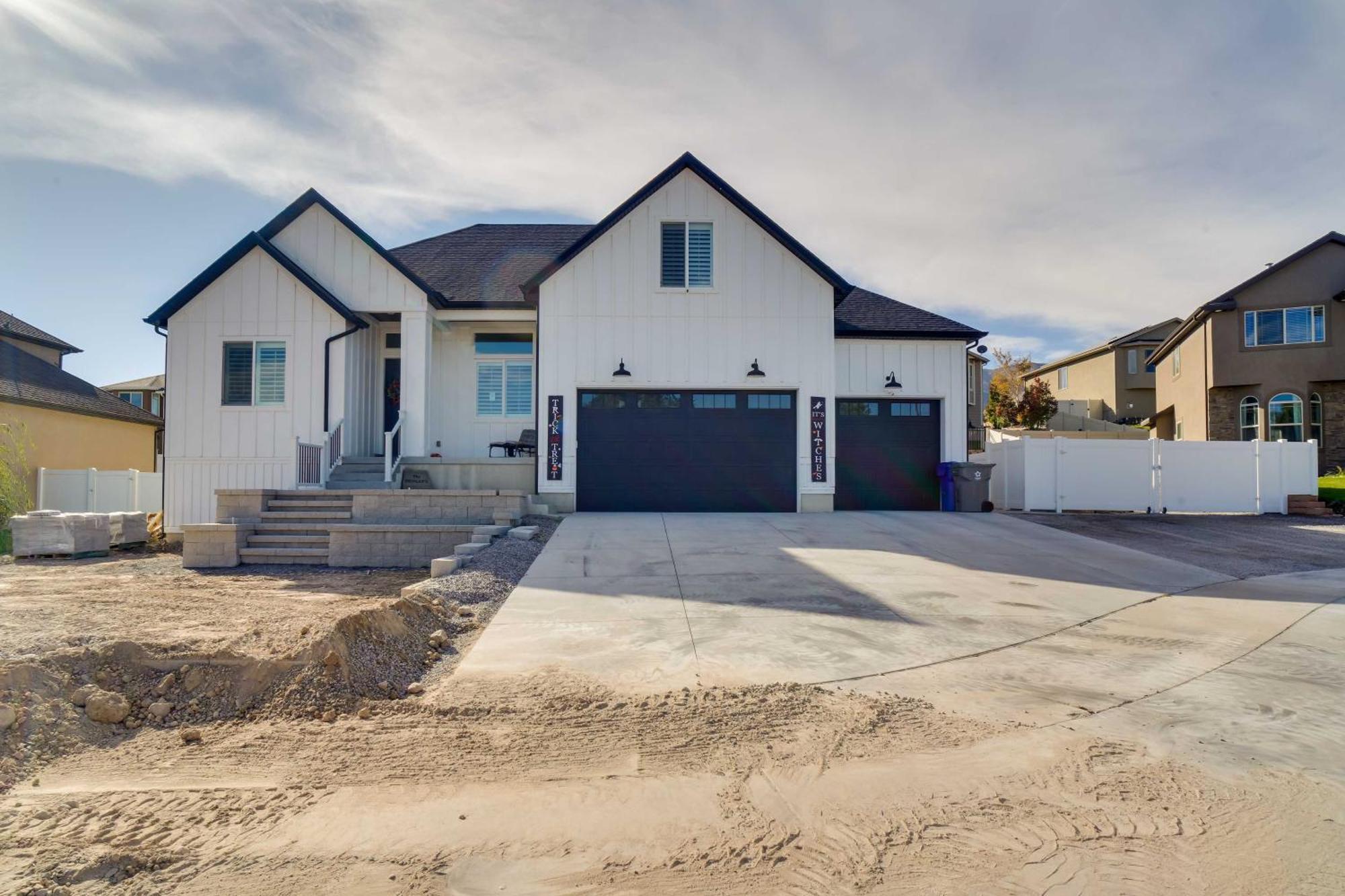Saratoga Springs Contemporary Home With Grill Near Utah Lake! מראה חיצוני תמונה